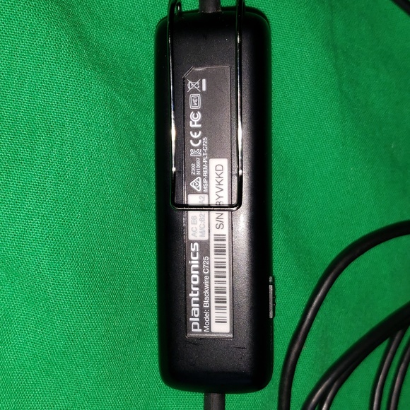 Plantronics Blackwire C725 Noise Canceling USB Headset - Picture 6 of 6